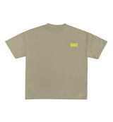 Bindas Beige Oversized Tee