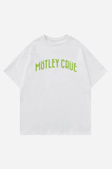 Motley Crue Designed Oversized T-shirt