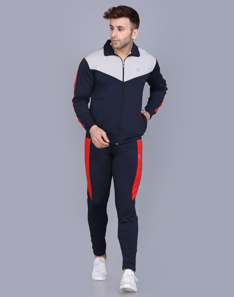 Navy & Red Tracksuit