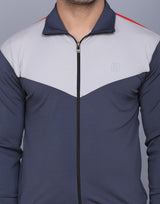 Dark Grey & Red Tracksuit